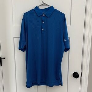 Men's Footjoy Blue Golf Shirt